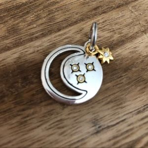 Brighton Shadowshine Moon Charm - NWOT Retail $22.